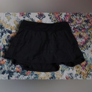 Black Lululemon Pace Rival Skirt!